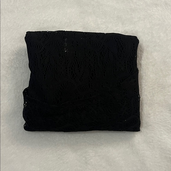 Black Lace Sleeveless Dress (M) - Picture 12 of 12